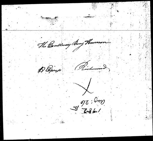 Benjamin Grymes Jr., Eagle's Nest, to the governor, Frame 3