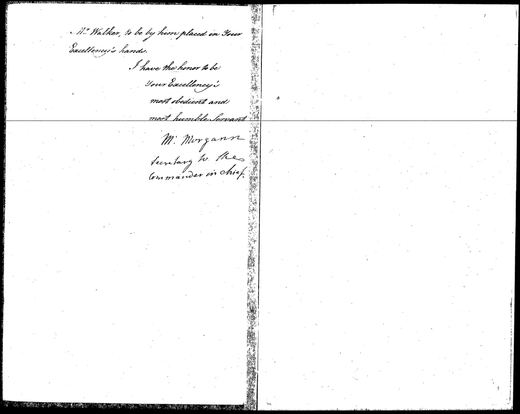 Maurice Morgann, Headquarters New York, to the governor, Frame 2