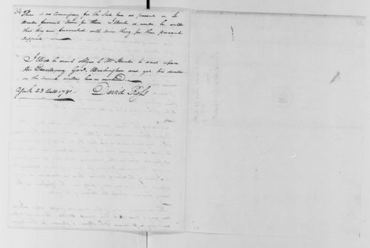 David Ross, memorandum on slaves at Yorktown, Image 2