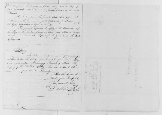 David Ross to Washington, with his proposal, Image 2