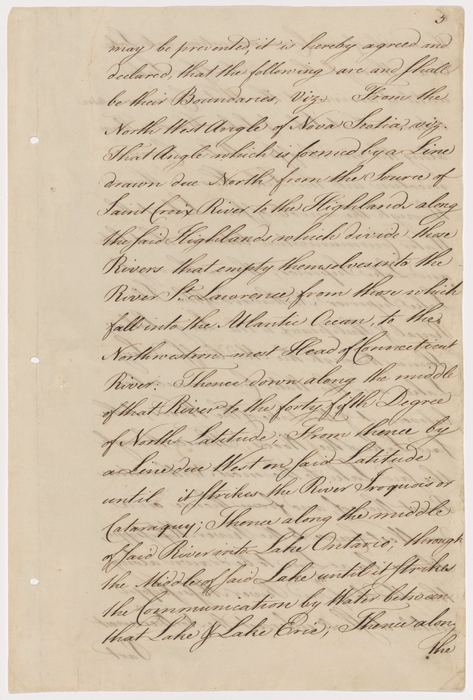 Definitive Treaty of Peace (Treaty of Paris), Page 5, Article 2, boundaries
