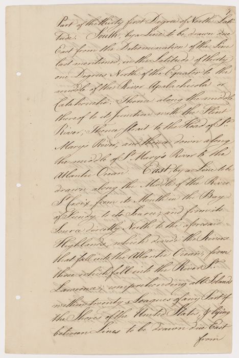 Definitive Treaty of Peace (Treaty of Paris), Page 7, Article 2, boundaries