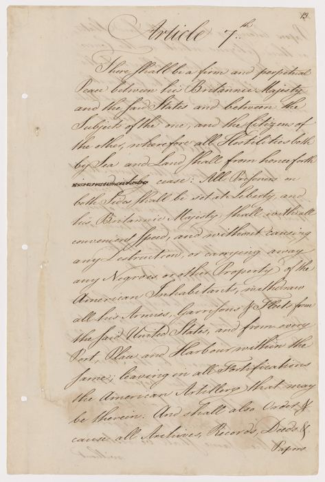 Definitive Treaty of Peace (Treaty of Paris), Page 13, Article 7