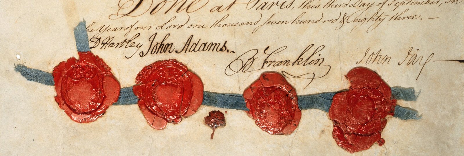 Treaty of Paris, signatures and seals